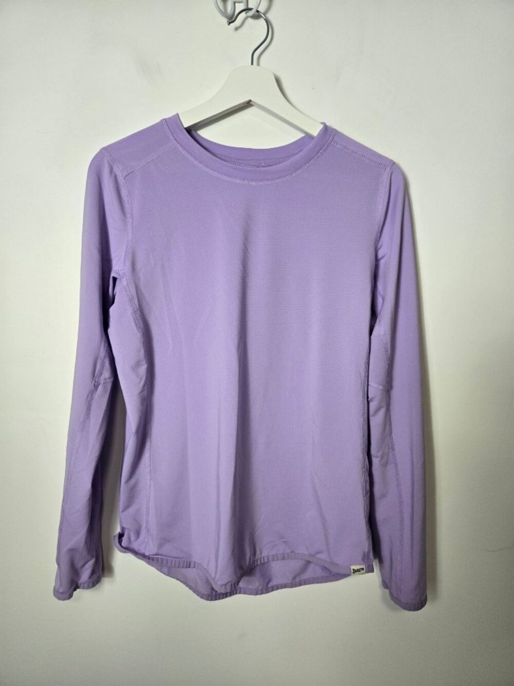 Duluth Trading Co Women's Size S Armachillo Sunperior UPF Shirt Purple Outdoors
